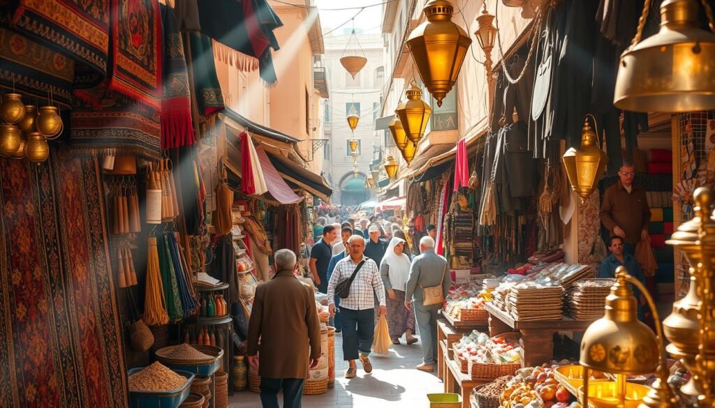 Agadir Traditional Market Shopping