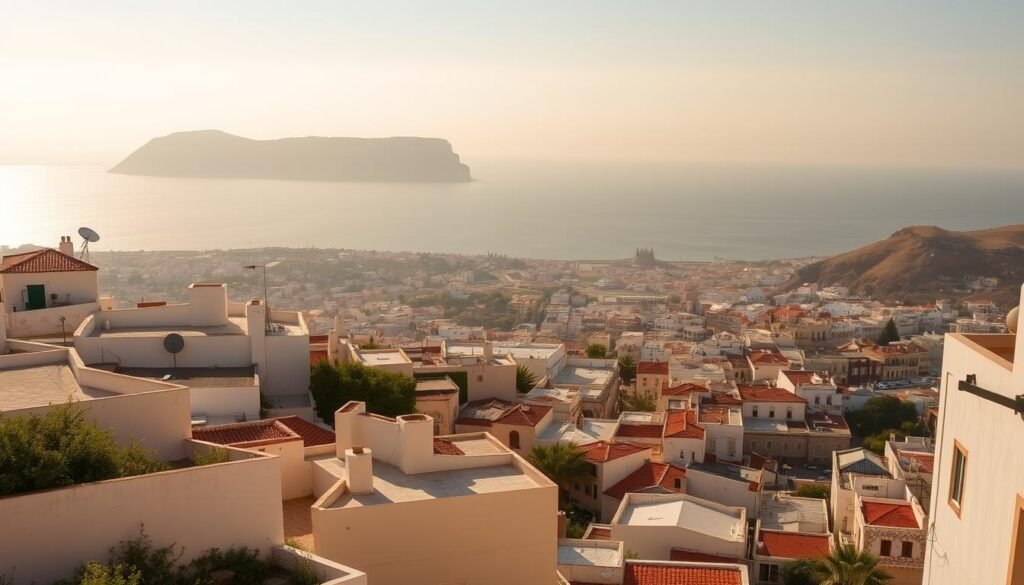 Tangier Cityscape Panorama