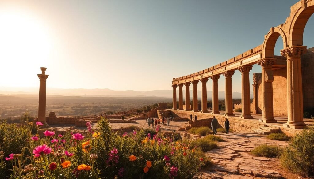 Volubilis Roman Ruins in Morocco