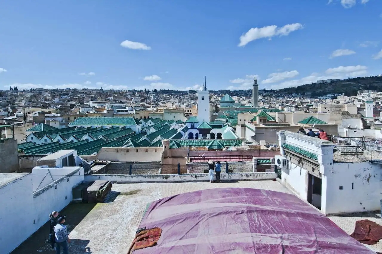 Fez Medina, alleyway, bustling